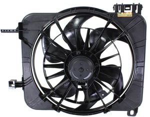 Radiator Fan Shroud Assembly for Chevrolet Cavalier 1995-2002, with Air Conditioning, Replacement