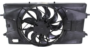 Radiator Fan Assembly for Chevrolet Cobalt 2005-2010, Single, 2.2L Engine, Replacement