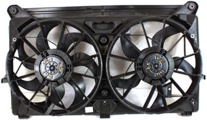 Radiator Fan Assembly for Chevrolet Silverado/GMC Sierra 2005-2007, Dual Fan, Electrical Cooling, Includes 2007 Classic, Replacement