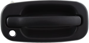 Front Exterior Door Handle for Chevrolet Silverado/GMC Sierra 1999-2006, Right <u><i>Passenger</i></u>, Textured Black, w/ Keyhole, Includes 2007 Classic, Replacement
