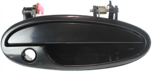 Front Exterior Door Handle for Chevrolet Impala 2000-2005, Right <u><i>Passenger</i></u>, Plastic, Black, with Keyhole, Paint to Match, Replacement