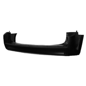 Rear Bumper Cover for 2008-2010 Dodge Grand Caravan, Primed (Ready to Paint), w/o Molding and Parking Aid Sensor Holes - CAPA-Certified, Replacement