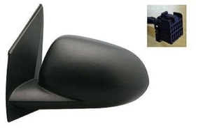 2007 - 2012 Dodge Caliber Side View Mirror Assembly / Cover / Glass Replacement - Left <u><i>Driver</i></u> Side