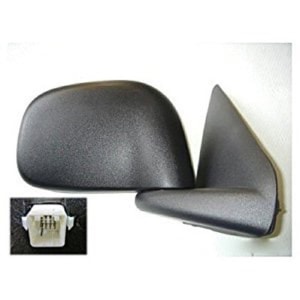 2005 - 2009 Dodge Ram 3500 Side View Mirror Assembly / Cover / Glass Replacement - Right <u><i>Passenger</i></u> Side