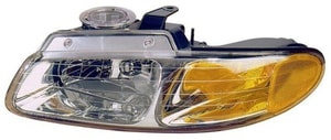 1996 - 1999 Dodge Caravan Front Headlight Assembly Replacement Housing / Lens / Cover - Left <u><i>Driver</i></u> Side