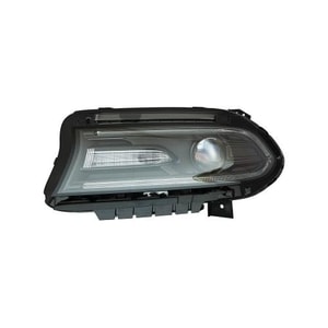 Headlight Assembly for Dodge Charger 2015-2018, Left <u><i>Driver</i></u>, HID/Xenon with HID Kit, CAPA-Certified Replacement