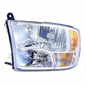 2009 - 2012 Dodge Ram 3500 Headlight (w/ quad lamps) - Left <u><i>Driver</i></u>