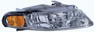 1997 - 2000 Chrysler Sebring Front Headlight Assembly Replacement Housing / Lens / Cover - Right <u><i>Passenger</i></u> Side - (2 Door; Coupe)