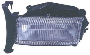1997 - 2004 Dodge Durango Front Headlight Assembly Replacement Housing / Lens / Cover - Left <u><i>Driver</i></u> Side