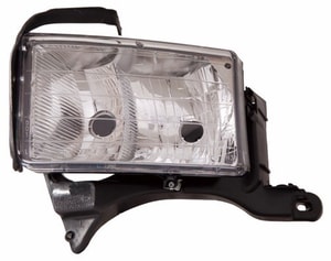 1999 - 2001 Dodge Ram 3500 Front Headlight Assembly Replacement Housing / Lens / Cover - Left <u><i>Driver</i></u> Side