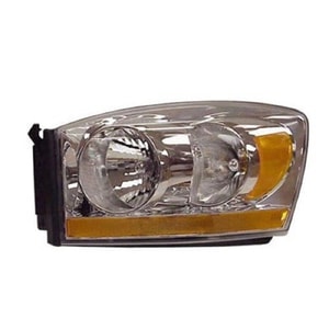 2006 - 2006 Dodge Ram 3500 Front Headlight Assembly Replacement Housing / Lens / Cover - Left <u><i>Driver</i></u> Side