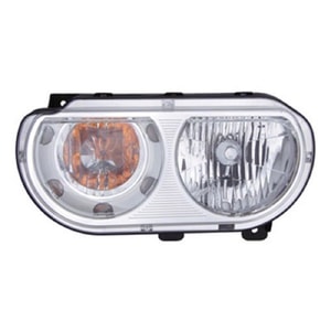 2008 - 2014 Dodge Challenger Front Headlight Assembly Replacement Housing / Lens / Cover - Left <u><i>Driver</i></u> Side
