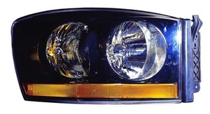 2006 - 2006 Dodge Ram 3500 Front Headlight Assembly Replacement Housing / Lens / Cover - Right <u><i>Passenger</i></u> Side