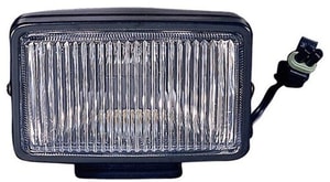 1987 - 1996 Jeep Cherokee Fog Light Assembly Replacement Housing / Lens / Cover - Right <u><i>Passenger</i></u> Side