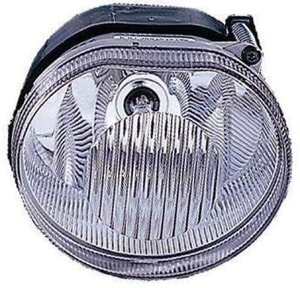 2002 - 2004 Jeep Liberty Fog Light Assembly Replacement Housing / Lens / Cover - Right <u><i>Passenger</i></u> Side