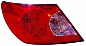 2007 - 2008 Chrysler Sebring Rear Tail Light Assembly Replacement / Lens / Cover - Left <u><i>Driver</i></u> Side - (Sedan)