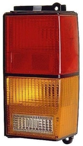 1984 - 1996 Jeep Cherokee Rear Tail Light Assembly Replacement / Lens / Cover - Right <u><i>Passenger</i></u> Side