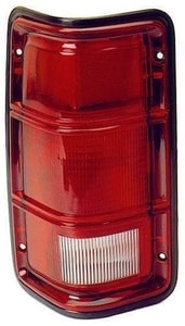 1988 - 1993 Dodge D250 Rear Tail Light Assembly Replacement / Lens / Cover - Right <u><i>Passenger</i></u> Side