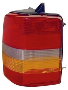 1993 - 1998 Jeep Grand Cherokee Rear Tail Light Assembly Replacement / Lens / Cover - Right <u><i>Passenger</i></u> Side