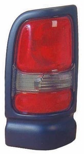 1994 - 2002 Dodge Ram 3500 Rear Tail Light Assembly Replacement / Lens / Cover - Right <u><i>Passenger</i></u> Side