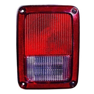 2007 - 2016 Jeep Wrangler Rear Tail Light Assembly Replacement / Lens / Cover - Right <u><i>Passenger</i></u> Side