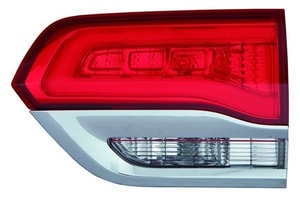 2014 - 2022 Jeep Grand Cherokee Rear Tail Light Assembly Replacement / Lens / Cover - Right <u><i>Passenger</i></u> Side Inner - (Laredo + Limited + Overland + Summit)