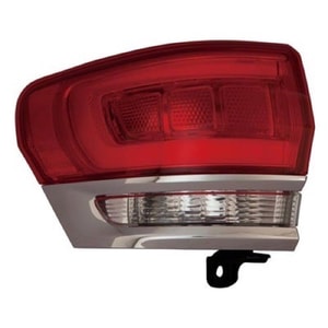 2014 - 2022 Jeep Grand Cherokee Rear Tail Light Assembly Replacement / Lens / Cover - Left <u><i>Driver</i></u> Side Outer - (Laredo + Limited + Overland + Summit)