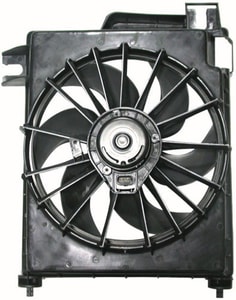 2002 - 2006 Dodge Ram 1500 A/C Condenser Fan - (5.9L V8 + 3.7L V6 + 4.7L V8 + 5.7L V8 + 8.3L V10) Replacement