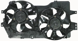 1996 - 2000 Dodge Caravan Engine / Radiator Cooling Fan Assembly Replacement