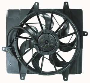 2001 - 2005 Chrysler PT Cruiser Engine / Radiator Cooling Fan Assembly - (Naturally Aspirated) Replacement