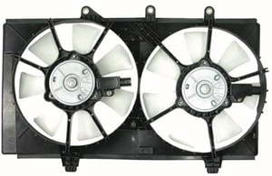 2001 - 2005 Dodge Neon Engine / Radiator Cooling Fan Assembly - (2.0L L4 Automatic Transmission) Replacement