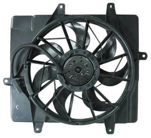 2006 - 2010 Chrysler PT Cruiser Engine / Radiator Cooling Fan Assembly - (Naturally Aspirated) Replacement