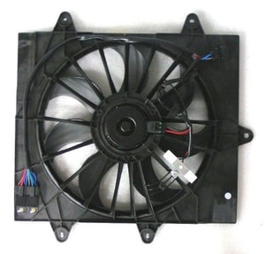 2006 - 2009 Chrysler PT Cruiser Engine / Radiator Cooling Fan Assembly - (Turbocharged) Replacement