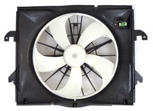 2009 - 2012 Dodge Ram 1500 Engine / Radiator Cooling Fan Assembly - (3.7L V6) Replacement
