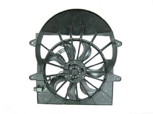 2008 - 2010 Jeep Grand Cherokee Engine / Radiator Cooling Fan Assembly - (3.7L V6 + 4.7L V8) Replacement