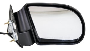 Power Mirror for Chevy S10 Pickup/GMC Sonoma (1999-2004), Right <u><i>Passenger</i></u> Side, Manual Folding, Non-Heated, Paintable, Replacement
