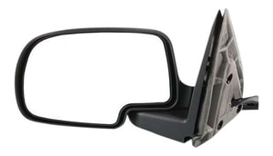 Power Heated Mirror for Chevrolet Silverado/GMC Sierra 2003-2007, Left <u><i>Driver</i></u>, Non-Towing, Manual Folding, Paintable, w/o Memory, w/ Puddle and Signal Light, Includes 2007 Classic, Replacement
