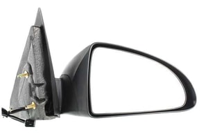 Power Mirror for Chevrolet Malibu 2004-2008 Right <u><i>Passenger</i></u> Side, Manual Folding, Non-Heated, Textured, Suitable for Base/LS/LT Models, Replacement