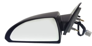 Power Mirror for Chevrolet Impala (2006-2013), Impala Limited (2014-2016), Left <u><i>Driver</i></u>, Non-Folding, Non-Heated, Paintable, with Smooth Black Base, Replacement
