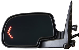 Power Folding Heated Mirror for Silverado/Sierra 2003-2006 & 2007 Classic, Left <u><i>Driver</i></u>, Non-Towing, Paintable, with Auto Dimming, Memory, Puddle Light, and Signal Light, Replacement