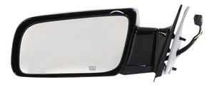Power Mirror for Chevrolet C/K Full Size Pickup 1988-2002, Left <u><i>Driver</i></u>, Non-Towing, Manual Folding, Heated, Paintable, Standard Type, Replacement
