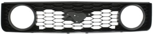 Honeycomb Insert Grille for Ford Mustang 2005-2009, Textured Black Shell and Insert, GT Deluxe/GT Premium Models, Replacement