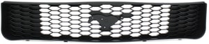 Honeycomb Insert Grille for 2005-2009 Ford Mustang, Painted Black Shell and Insert, Compatible with Base Deluxe/Base Premium Models, Without Pony Package, Replacement