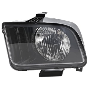 Assembly Headlight for Ford Mustang 2005-2006, Left <u><i>Driver</i></u> Side, Halogen, Replacement