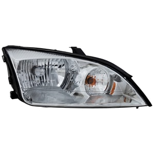 Headlight Assembly for Ford Focus 2005-2007, Right <u><i>Passenger</i></u> Side, Halogen, Replacement