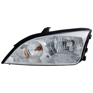 Headlight Assembly for Ford Focus 2005-2007, Left <u><i>Driver</i></u> Side, Halogen, Replacement