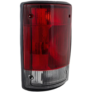 Tail Light Assembly for Ford ECONOLINE Van/EXCURSION, Years 2004-2014, Left <u><i>Driver</i></u> Side, Replacement