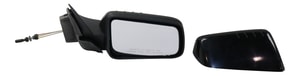 Manual Remote Mirror for Ford Focus 2008-2011 S Model Sedan, Right <u><i>Passenger</i></u> Side, Non-Folding, Non-Heated, Paintable/Textured, Includes 2 Caps, Replacement