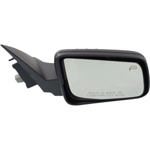 Power Mirror for Ford Focus SE/SES Models 2008-2011, Right <u><i>Passenger</i></u>, Non-Folding, Heated, Paintable/Textured, Comes with 2 Caps, Replacement