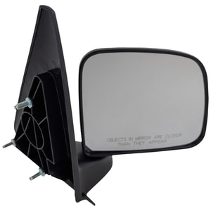 Manual Adjust, Manual Folding Paddle Style Mirror for Ford Ranger 1993-2005, Mazda Pickup 1994-2002, Right <u><i>Passenger</i></u> Side, Non-Heated, Textured, Replacement